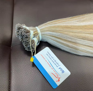 Extensions de cheveux naturels lisses et soyeux à kératine I-Tip, prix d'usine, couleurs piano, 100% cheveux humains vietnamiens - Product Image 5