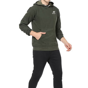 Sweat à capuche ultra doux pour homme 100% coton Coupe décontractée pour l'hiver Tissu respirant à séchage rapide Écologique Design moderne Structure durable - Product Image 4