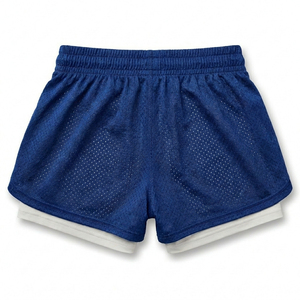 Shorts de course taille haute pour femmes, séchage rapide, légers, pour l'entraînement - Product Image 2