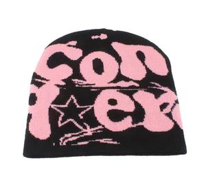 Bonnet unisexe en tricot jacquard à rabats pour les oreilles, motif rayé, 100% acrylique, bonnet d'hiver décontracté pour enfants, réglable - Product Image 2