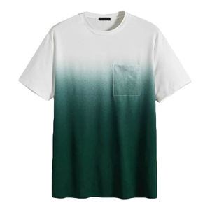 T-shirt tie-dye pour homme, coupe ample et épaules tombantes, en mélange de coton, style streetwear, fabricant de t-shirts avec logo personnalisé - Product Image 2