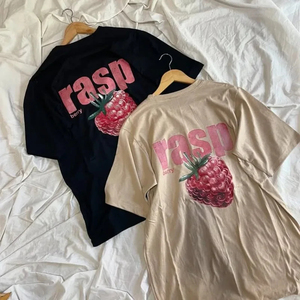 Camiseta con Estampado de Peces Estilo Japonés, Personalizada, de Algodón, Holgada, Estilo Urbano, Moda de Verano, Alta Calidad, para Exportación - Product Image 6