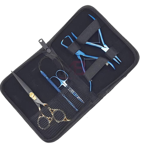 Kit de Herramientas Sostenibles de Acero Inoxidable con Logotipo Personalizado para Extensiones de Cabello, Herramientas de Alta Calidad a Bajo Precio, Hechas en Fábrica - Product Image 2