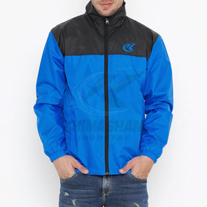 Chaqueta Cortavientos de Invierno para Hombre, Transpirable, Ecológica, con Cuello Alto, Logotipo Frontal, Nailon/Poliéster de Alta Calidad - Product Image 5