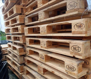 Paleta Europea de Madera, Entrada de 4 Vías, Paleta de Envío Industrial, 1200 x 1000 mm, Carga Dinámica de 2.0T, Logística de Almacén - Product Image 6