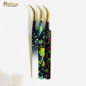 แหนบดัดขนตาโค้งบาง Bellus International ขายส่ง ผลิตจากสแตนเลส ปลายเรียบ รับทำโลโก้ตามสั่ง OEM ODM สำหรับใช้กับขนตาและขนคิ้ว - Product Image 2