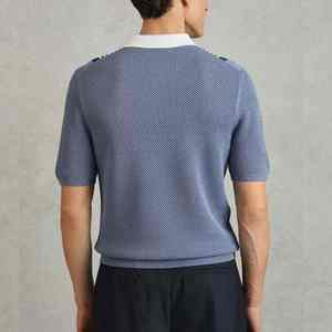 Camisetas Casuales de Excelente Calidad en Spandex/Poliéster Personalizadas con Logotipo Bordado en Jersey Sublimado, Talla Grande, Manga Corta - Product Image 6