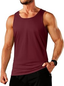 Camisetas sin mangas transpirables con cuello en V para hombre, estilo hip hop, de algodón, para entrenamiento, gimnasio, chaleco deportivo de secado rápido, ecológico, anti-UV, marca privada - Product Image 2