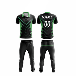 Best Design Professional Men Wholesale Custom Sports Cricket Uniforms Customized Printed Logo Cricket Uniform - Product Image 2