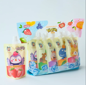 VIETTHAI Gelée Boisable Pêche Pomme Orange 800g |   Jus de raisin et de fraise véritable en sachet, riche en vitamines, FMCG OEM à haut rendement - Product Image 1
