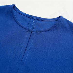 2025 OEM Kimono Abaya pour femmes musulmanes, en tissu polyester épais, doux et très extensible, col en V, manches longues, pour fêtes, Ramadan, mariages - Product Image 4