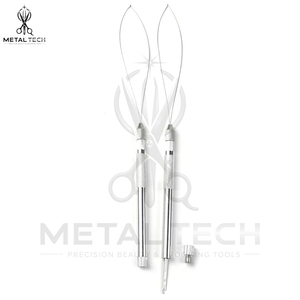 Gold Silver Hair Extension Tool Kit Wire Loop <b>Threader</b> Pulling Hook Handle Replacement <b>Needles</b> Set for Micro Bead Link - Product Image 4