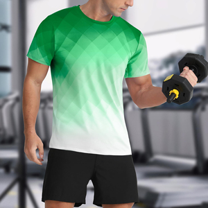 Wholesale Custom Mens Performance Mesh Shirts Gym Fitness Athletic Training Clothing Manufacturer Sports Vest Activewear <b>Tshirts</b> - Product Image 2