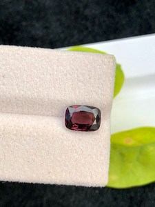 Gema de espinela púrpura natural facetada, piedra de Birmania, cristal precioso suelto para la fabricación de joyas - Product Image 5