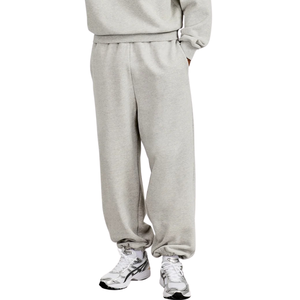 <b>Mens</b> Casual Crew Neck <b>Top</b> and Elastic Cuff Joggers Two Piece Relaxed Fit Tracksuit with Drawstring Waist <b>Long</b> <b>Sleeves</b> OEM Lounge - Product Image 6