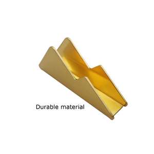 Support de Présentation de Cartes de Visite en Métal Style Américain Écologique pour Bureau et Réception - Product Image 2