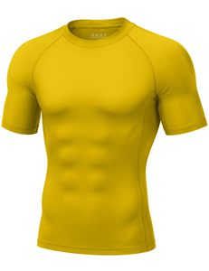 <b>Men's</b> <b>Rash</b> Guard Quick Dry Polyester Sport Top Back Low MOQ Customizable Base Layer Running Top ODM Plain Bodybuilding <b>Vest</b> - Product Image 1