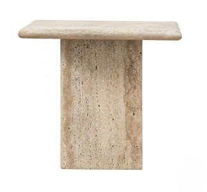 Mesa Auxiliar de Mármol Travertino para B2B y Venta al por Mayor - Product Image 4