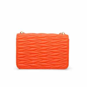 Bolso de mano de noche formal naranja P55568 - Product Image 1