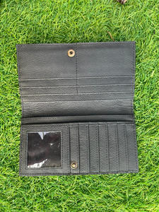 Embrayages à deux volets en cuir repoussé faits à la main portefeuilles conçus pour femmes portefeuille élégant unique en cuir repoussé de vente chaude - Product Image 6