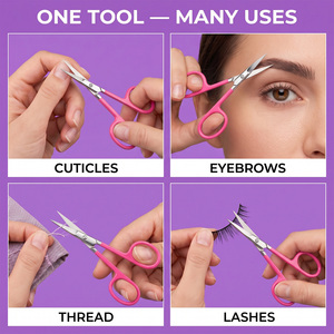 Kit de pose d'extensions capillaires 14 pièces : Ciseaux à couper les fils, 10 pinces de sectionnement, 3 aiguilles de type C – Fournitures de salon - Product Image 5