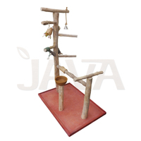 Perchoir pour oiseaux en bois de Java écologique et durable, fabriqué en Indonésie, Java Wizardland-L73, pour les fournitures pour oiseaux
