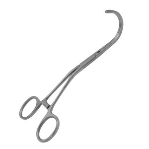 ที่หนีบผ่าตัดอเนกประสงค์ Debakey Atraumatic ขนาด 6.75 นิ้ว โค้งลงด้านล่าง พร้อมปากจับขนาด 78 มม. ทำจากสแตนเลสสตีล สำหรับการผ่าตัดหลอดเลือด - Product Image 2
