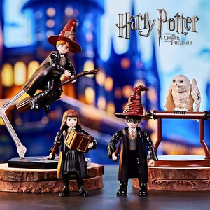 Bloques de Construcción Originales del Mundo Mágico de Harry Potter, Juguete de Ensamblaje de 7CM, Figura de Acción de Ron Weasley y Hermione Granger, Juguetes para Niños - Product Image 2