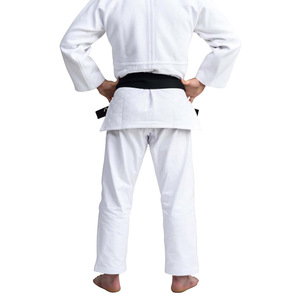 Uniforme de judo en coton personnalisé, bleu et blanc, compétition professionnelle, entraînement, auto-défense, étudiants universitaires, broderie Longo - Product Image 3