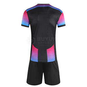 Uniforme de Fútbol con Impresión Personalizada, Ropa Deportiva Ligera de Poliéster Transpirable, Fábrica Mayorista - Product Image 2