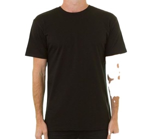 Camiseta de manga corta para hombre, cuello redondo 100% algodón, precio barato, diseño personalizado, camiseta lisa - Product Image 3