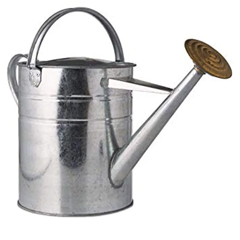 Sturdy Durable Metal Galvanized Garden Watering Can Indoor Plant Watering Can Decorative Watering Jug For Plants