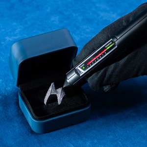 Anillo de Lujo de Dos Tonos con Moissanita y Calavera, con Detalles Pavé, de Plata de Ley Sólida Bañada en Oro Rosa, Estilo Hip Hop Clásico, Pieza Destacada para Mujer - Product Image 4