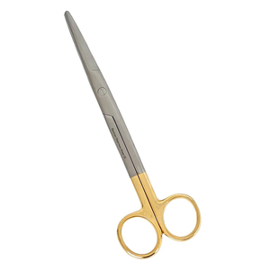 Tijeras Quirúrgicas Profesionales de Acero Inoxidable al por Mayor con Acabado de Mango Dorado, Herramienta de Corte Recto de Precisión para Uso Médico - Product Image 6
