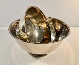 Cuenco de metal artesanal tradicional para eventos culinarios culturales con diseño decorativo y un rico acabado antiguo - Product Image 6