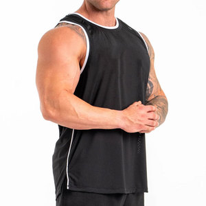 Camiseta Deportiva Personalizable para Baloncesto, Camiseta sin Mangas de Algodón para Hombre, Ropa Deportiva para Fisicoculturismo - Product Image 2