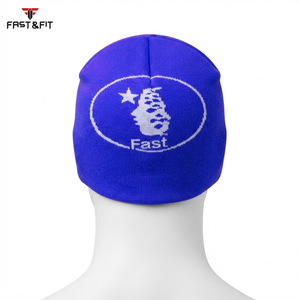 New Design Autumn Winter High Quality Cotton <b>Beanie</b> Cap 3D Embroidery Breathable Waterproof <b>Light</b> Weight Unisex - Product Image 5