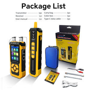 NOYAFA NF-8518 Avanzado Probador de Cables de Red OPM VFL de 10 Longitudes de Onda, Rastreador de Cables CAT5/CAT6 Todo en Uno, Escaneo de Continuidad, POE, Crimpado, NCV - Product Image 2