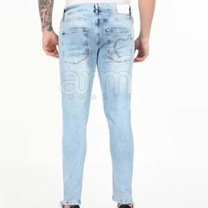 Pantalons pour hommes les plus vendus, respirants, écologiques, lavés, à prix avantageux, légers, à séchage rapide, jeans pour hommes - Product Image 3