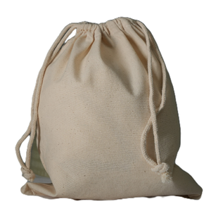 Sac à dos en coton personnalisé avec logo, écologique, recyclable, réutilisable, imperméable, séchage rapide, pour la plage, les anniversaires, la gym, avec cordon de serrage - Product Image 3