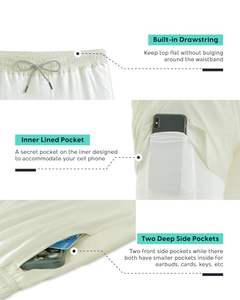 Pantalones Cortos Deportivos de Verano para Hombre, Diseño Personalizado, 100% Algodón, Bordado Personalizado, Lavado Ácido - Product Image 2