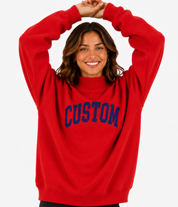 Sudadera Oversize de Cuello Alto para Mujer con Logotipo Personalizado, Tejido 100% Algodón, Estilo Holgado con Hombros Caídos - Product Image 4