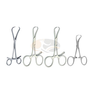 Kit de pinces à os 10 pièces en acier inoxydable robuste, type Kern, auto-centrantes, pour chirurgie orthopédique - Product Image 3