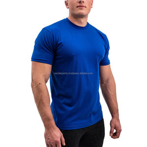 Meilleure qualité hommes T-Shirt couleur unie sur mesure nouveau style hommes coton t-shirts de bonne qualité respirant hommes T-shirts - Product Image 2