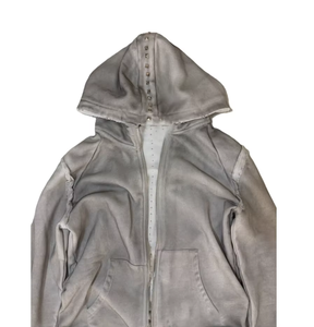 Sudadera con capucha personalizada con cremallera completa para hombre, de forro polar grueso, estilo oversize, para streetwear, con logo - Product Image 1