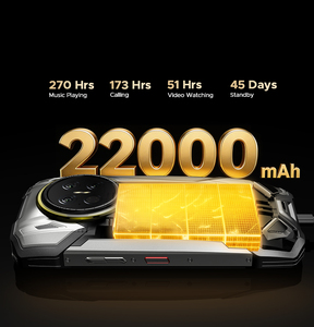 Doogee V Max 2 Pro 5G 16GB+1TB สมาร์ทโฟนพันธุ์อึด หน้าจอ 6.78 นิ้ว HD กล้องหลัก 200MP แบตเตอรี่ 22000mAh ระบบปฏิบัติการ Android 16 รองรับ NFC โทรศัพท์มือถือสำหรับใช้งานกลางแจ้ง หน้าจอ 120Hz - Product Image 4
