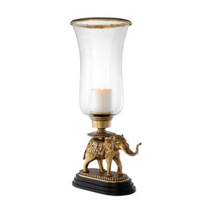 Porte-bougie conique minimaliste en acier inoxydable avec finition dorée, centre de table pour mariage, décoration d'événements, décoration de table à manger - Product Image 5