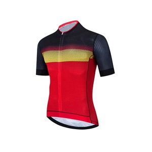 เสื้อจักรยานสำหรับผู้ใหญ่แบบขายส่งของ Solid Traders สีสันตามสั่ง เนื้อผ้าระบายอากาศได้ดี ชุดยูนิฟอร์มปั่นจักรยานแบบพิมพ์ลาย - Product Image 5