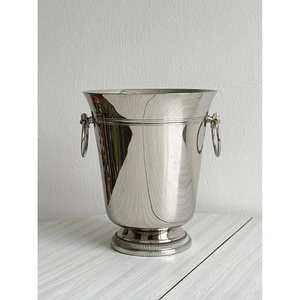 Polish Beverage Tub Metal Stainless Steel Wine Chiller Bucket Elegant Party Ice Bucket for <b>Champagnes</b> and Wines With Handles - Product Image 6