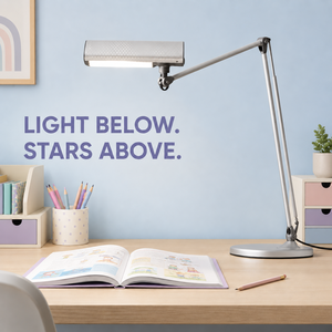 Lampe de table compacte E27 à double éclairage directionnel pour graphistes, illustrateurs et studios créatifs - Product Image 1